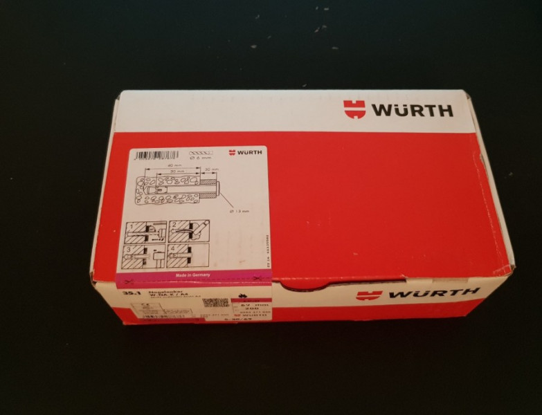 Würth Nagelanker W-NA-K/A4 mit Nagelkopf | Gebraucht kaufen
